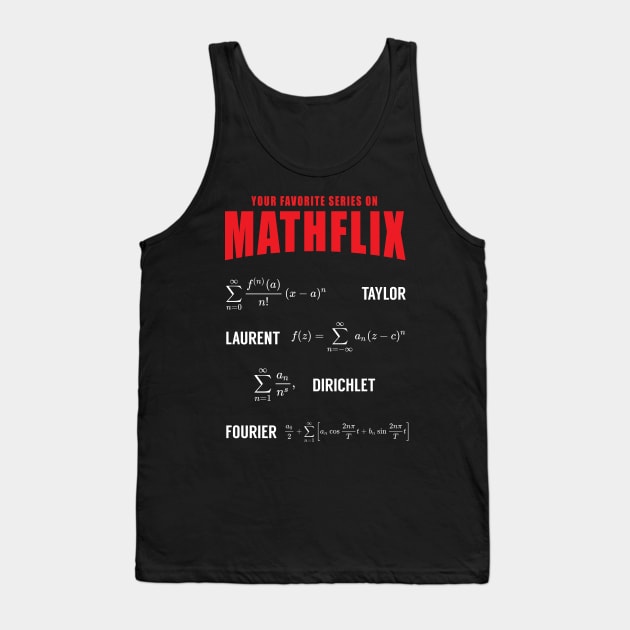 Mathflix Tank Top by Andropov